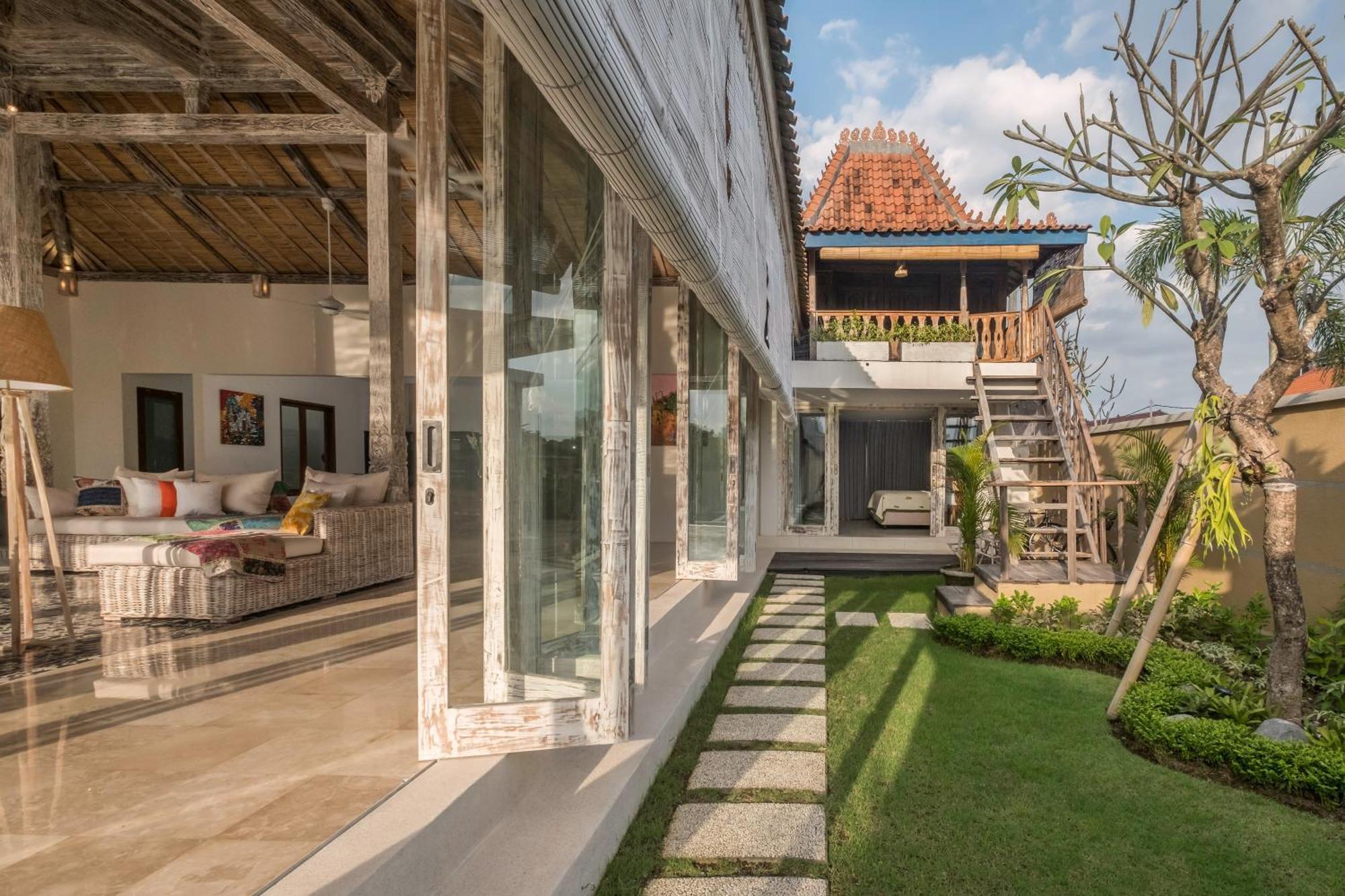Villa Manggala - 13 Mins Walk To Berawa Beach Canggu Exterior foto
